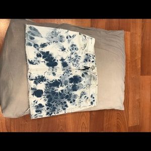 Justice denim skirt